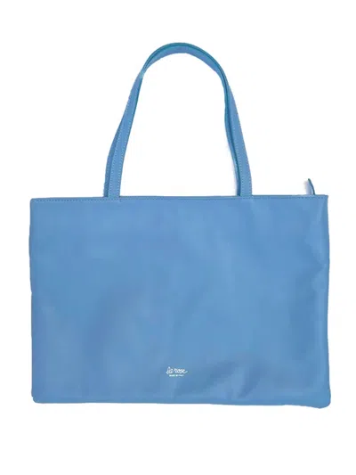 LA ROSE WOMEN BLUE LOGO TOTE BAG, ONESIZE LUXURY TOTES FOR WOMEN DARVEYS