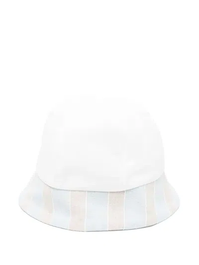 LA STUPENDERIA CONTRASTING-BRIM HAT