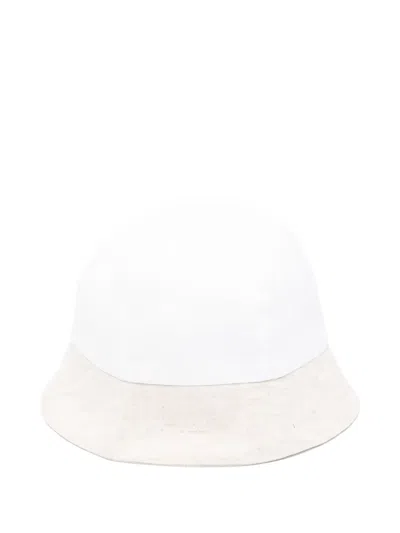 LA STUPENDERIA CONTRASTING-BRIM HAT