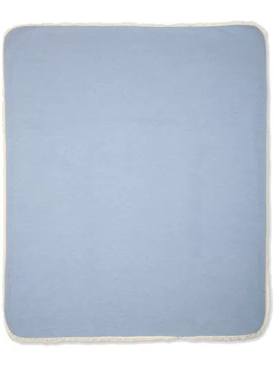 LA STUPENDERIA LACE-TRIM BLANKET