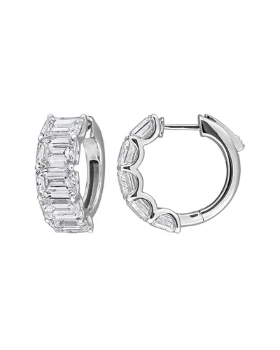 LAB GROWN DIAMONDS CREATED FOREVER 14K 7.50 CT. TW. LAB-GROWN DIAMOND HOOP EARRINGS