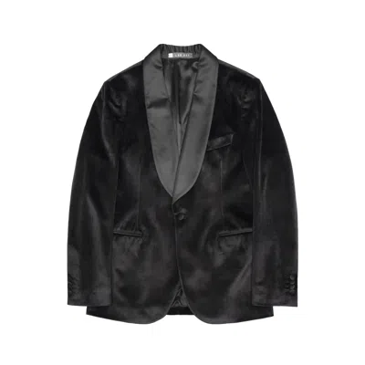 LAB001 JACKET MAN LAB001 SMOKING REVER IN SATIN PLANNED