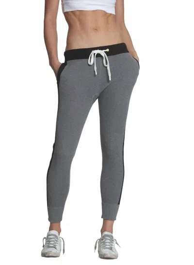 LABEL+THREAD WOMEN'S SLIM WAFFLE JOGGER PANT IN GREY