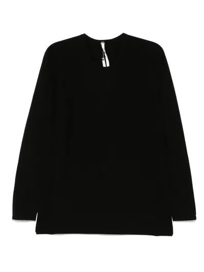 LABEL UNDER CONSTRUCTION LONG-SLEEVES COTTON T-SHIRT