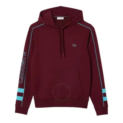 LACOSTE LACOSTE CONTRAST DETAILS COTTON HOODIE