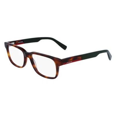 LACOSTE LACOSTE DEMO RECTANGULAR MEN'S EYEGLASSES L2910 240 55