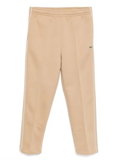 LACOSTE EMBROIDERED LOGO SWEATPANTS