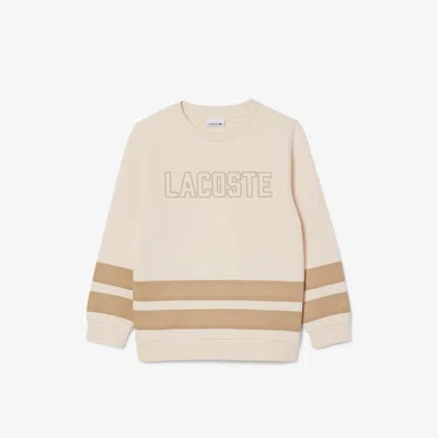 LACOSTE KIDS' MESH PANEL FLEECE SWEATSHIRT - 14 YEARS