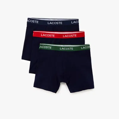 LACOSTE MEN'S 3-PACK BOXER BRIEFS