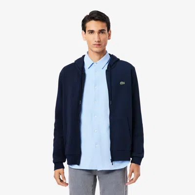 LACOSTE MEN'S CLASSIC FIT ZIP-UP FLEECE SWEATSHIRT - L - 5
