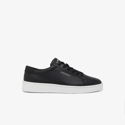 LACOSTE MEN'S COURTDERBY LEATHER SNEAKERS - 11.5