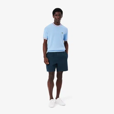 LACOSTE MEN'S LIGHTWEIGHT TEXTURED SHORTS - S - 3