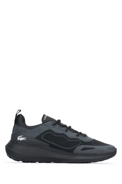 スニーカー LACOSTE Men Sneakers E02076 02H BLACK Lacoste Sneakers In 02h