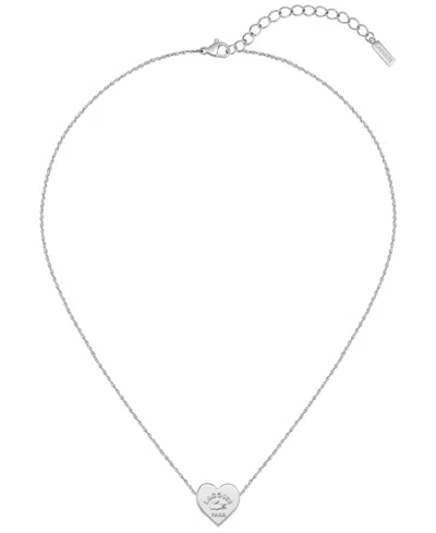 LACOSTE WOMEN'S LOVE MY CROC IP PLATED NECKLACE