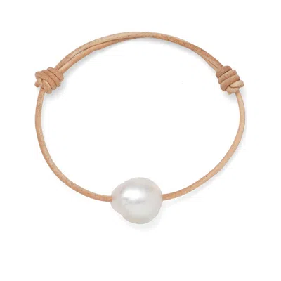 LADY GREY LADY GREY FRESHWATER PEARL KNOT BRACELET