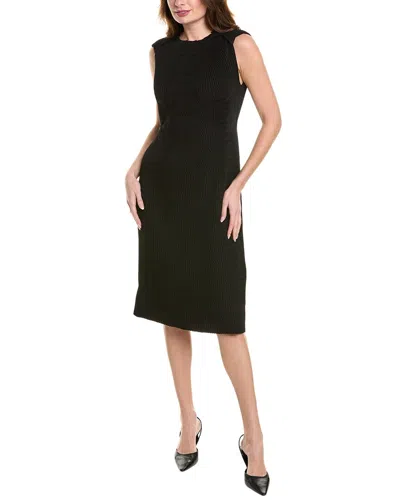 LAFAYETTE 148 LAFAYETTE 148 NEW YORK SILK-BLEND PLEATED CAP SLEEVE BELOW KNEE DRESS