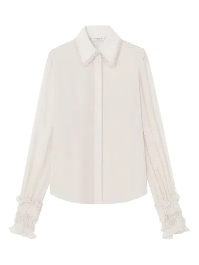 LAFAYETTE 148 SILK SHIRT