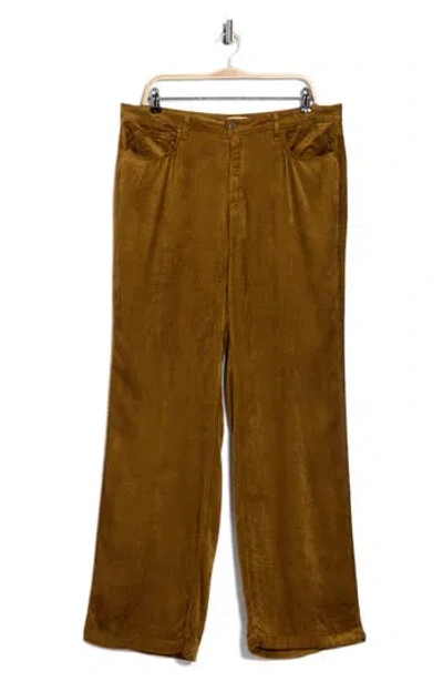 L'AGENCE L'AGENCE SCOTTIE HIGH WAIST WIDE LEG CORDUROY JEANS