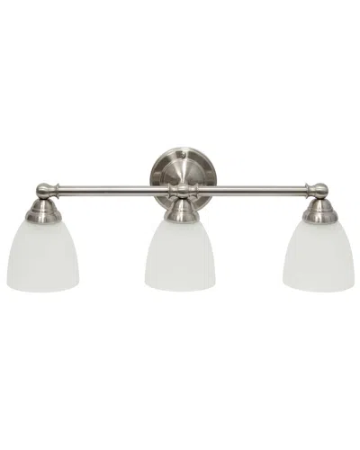 LALIA HOME LALIA HOME 25IN ESSENTIX TRADITIONAL 3-LIGHT WALL MOUNTED FIXTURE