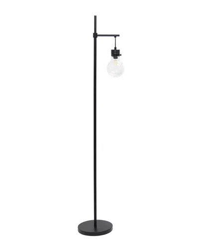 LALIA HOME LALIA HOME BLACK MATTE 1-LIGHT BEACON FLOOR LAMP