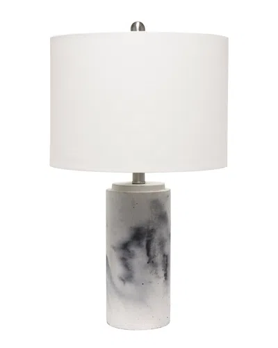 LALIA HOME LALIA HOME MARBLEIZED TABLE LAMP