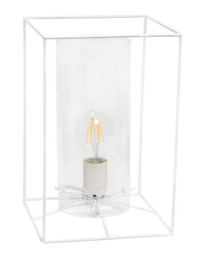 LALIA HOME LALIA HOME WHITE FRAMED TABLE LAMP