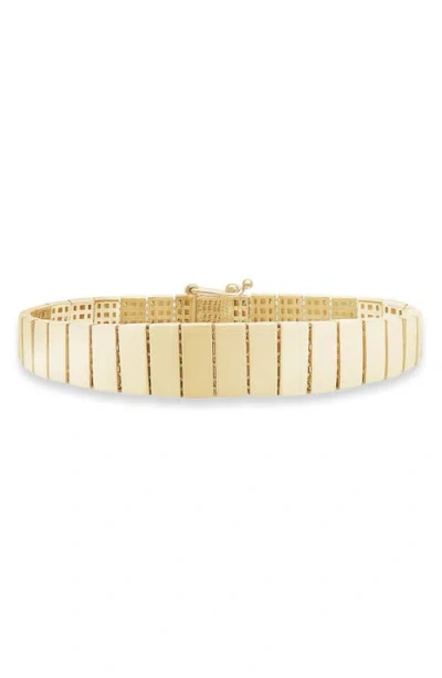 LANA LANA 14K GOLD GRADUATING FLASH TILE BRACELET