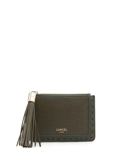 LANCEL PREMIER FLIRT TASSEL-DETAIL CARDHOLDER