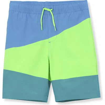 LANDS' END LANDS' END BOYS STRETCH HYDROLINER SPORT SWIM TRUNK