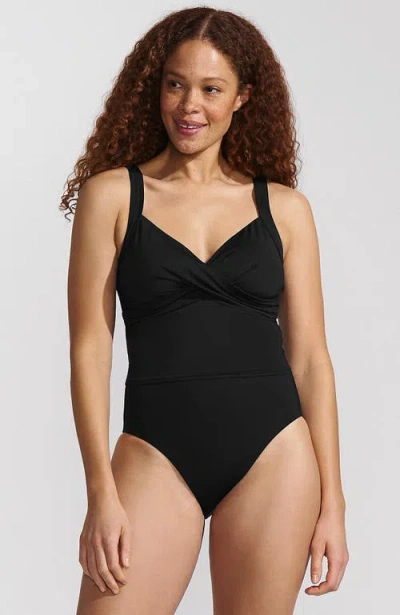 LANDS' END LANDS' END CHEEKY HIGH WAISTED BIKINI BOTTOMS