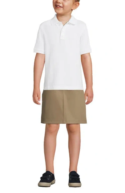 LANDS' END LANDS' END SCHOOL UNIFORM KIDS SHORT SLEEVE MESH POLO SHIRT
