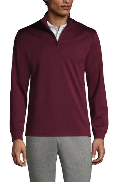 LANDS' END LANDS' END SCHOOL UNIFORM  QUARTER ZIP PULLOVER