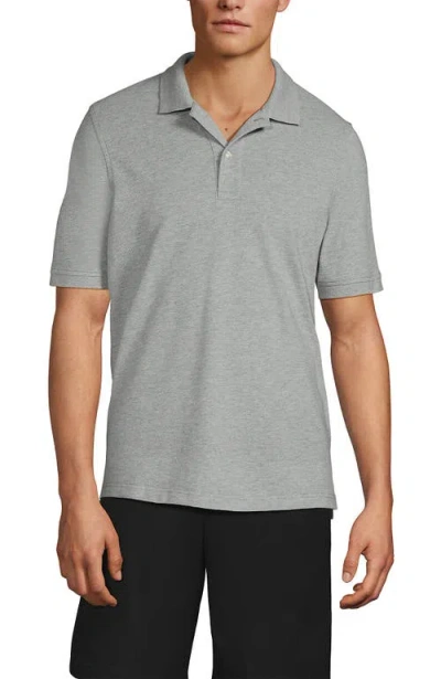 LANDS' END LANDS' END SCHOOL UNIFORM YOUNG  SHORT SLEEVE MESH POLO SHIRT