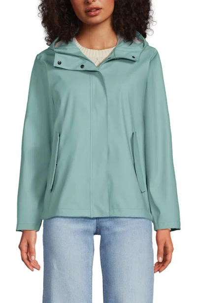 LANDS' END LANDS' END SQUALL WATERPROOF RAIN SLICKER JACKET