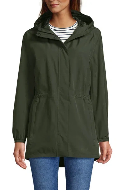 LANDS' END LANDS' END SQUALL PACKABLE WATERPROOF RAINCOAT