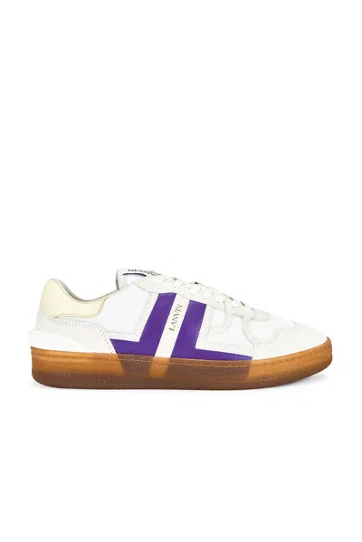 LANVIN CLAY SNEAKERS WITH TRANSLUCID SOLE