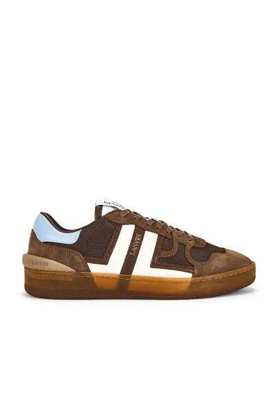 LANVIN CLAY SNEAKERS WITH TRANSLUCID SOLE
