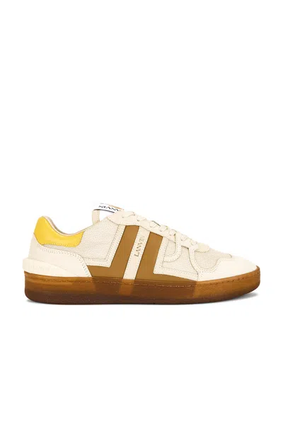 LANVIN CLAY SNEAKERS WITH TRANSLUCID SOLE
