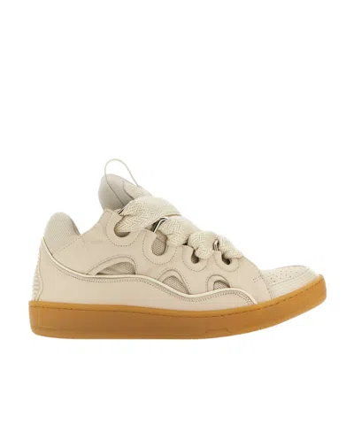 LANVIN LANVIN CURB LACE-UP SNEAKERS