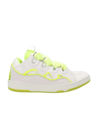 LANVIN LANVIN CURB LACE-UP SNEAKERS