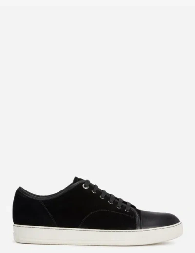 LANVIN LANVIN DBB1 LEATHER AND SUEDE SNEAKERS