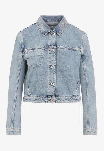 LANVIN DENIM SHORT JACKET