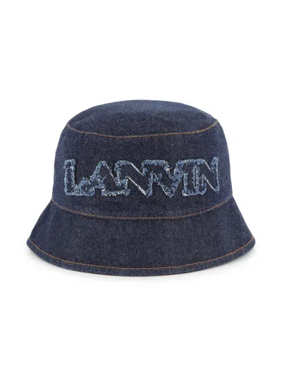 LANVIN ENFANT DENIM BUCKET HAT