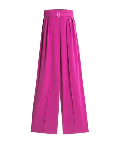 LANVIN LANVIN PLEATED STRAIGHT LEG TROUSERS