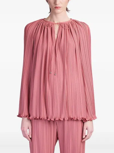 LANVIN PLISSÉ BLOUSE