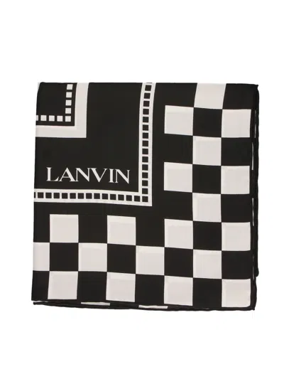 LANVIN WOMEN'S SCARF LANVIN 6L9090SO697-BLACK BLACK