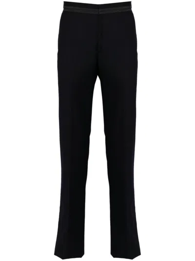 LANVIN WOOL STRAIGHT-LEG TAILORED TROUSERS