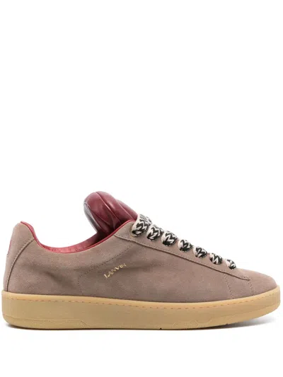 LANVIN X FUTURE HYPER CURB SUEDE SNEAKERS