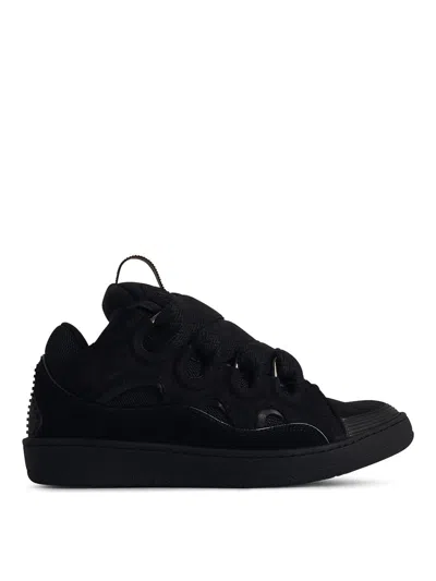 LANVIN ZAPATILLAS - NEGRO