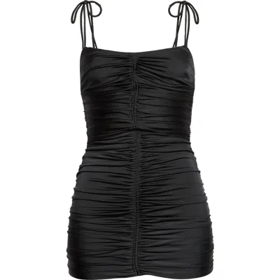 LAQUAN SMITH LAQUAN SMITH RUCHED BODY-CON DRESS